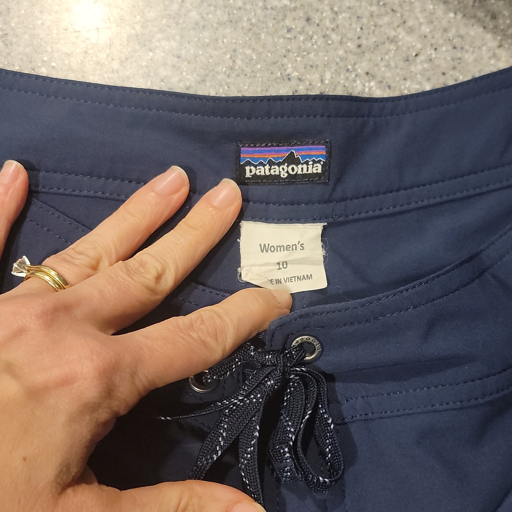 Navy patagonia board shorts
